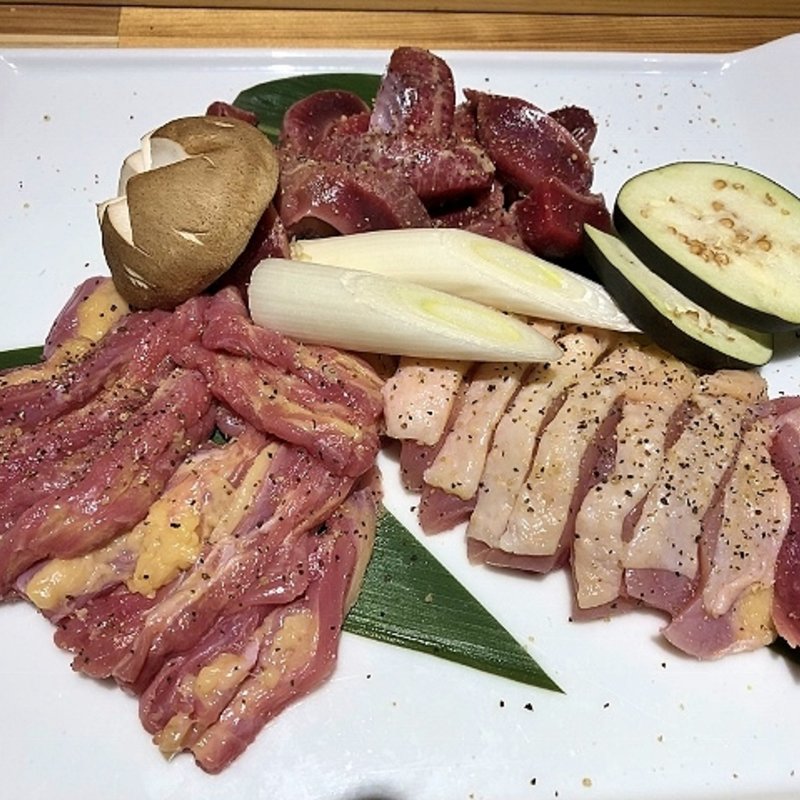 親鶏3種盛り(大阪食鶏販売 堺東店)