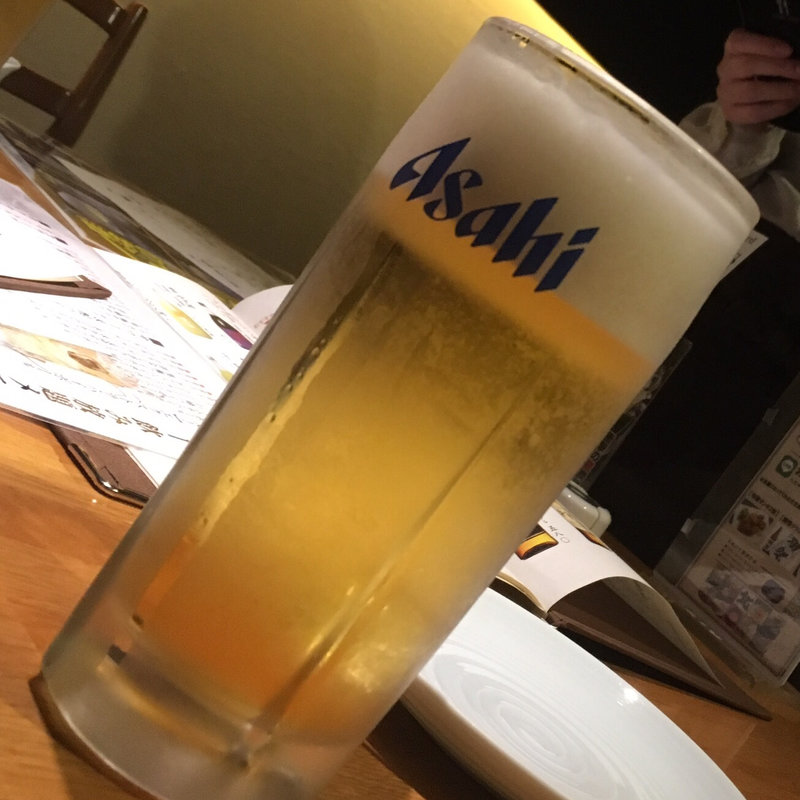 生ビール(北○ すすきの店)
