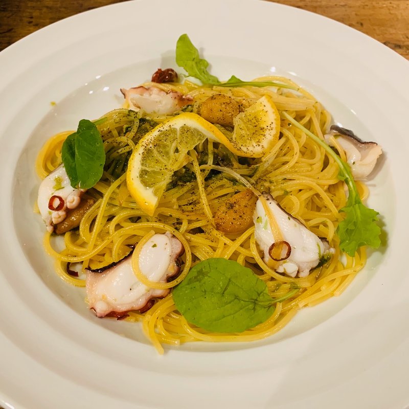 タコのペペロンチーノ(タパス＆タパス 自由が丘店 )