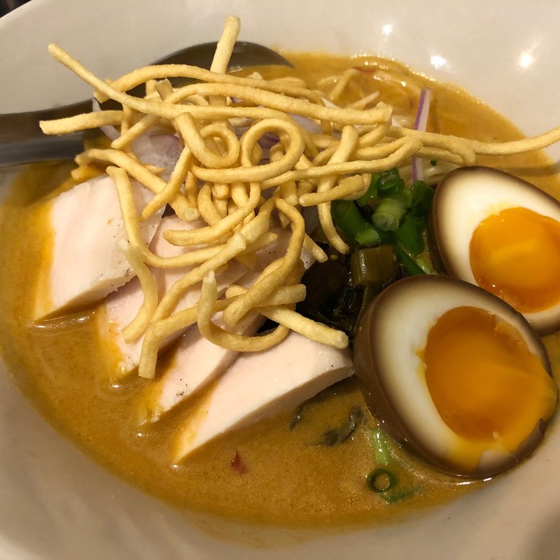 タイカレーラーメン(チキン)(シャム )