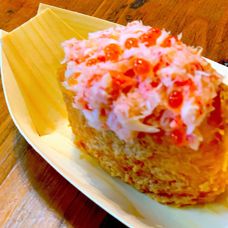 いくら蟹いなり(築地弁当 築べん)