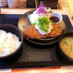 おろしロースかつ定食