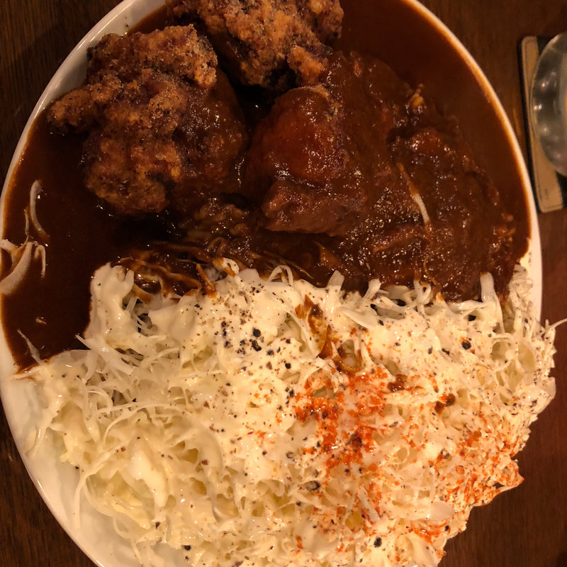 唐揚げカレー(スパイス32本町)