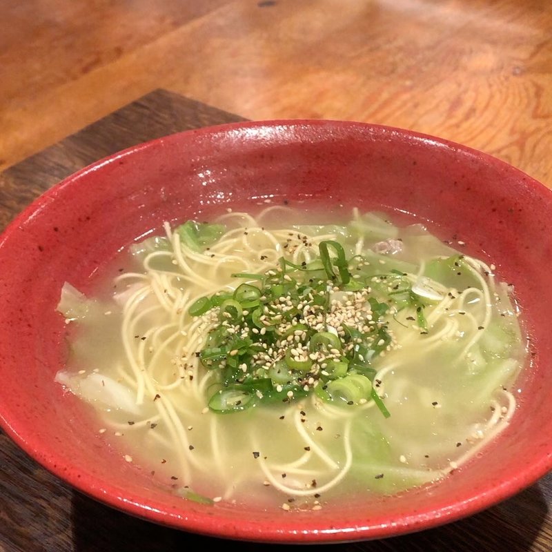 鶏ラーメン(鳥健　東三国店)