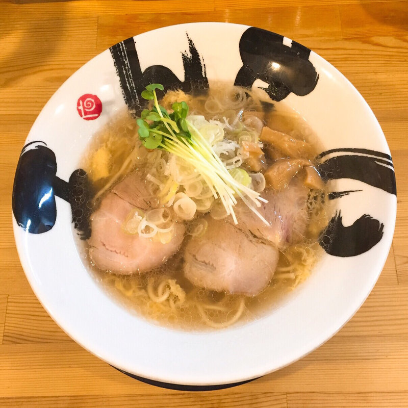 かき玉塩らぁめん〜秋の薫り〜(彩色ラーメンきんせい 高槻本店 )
