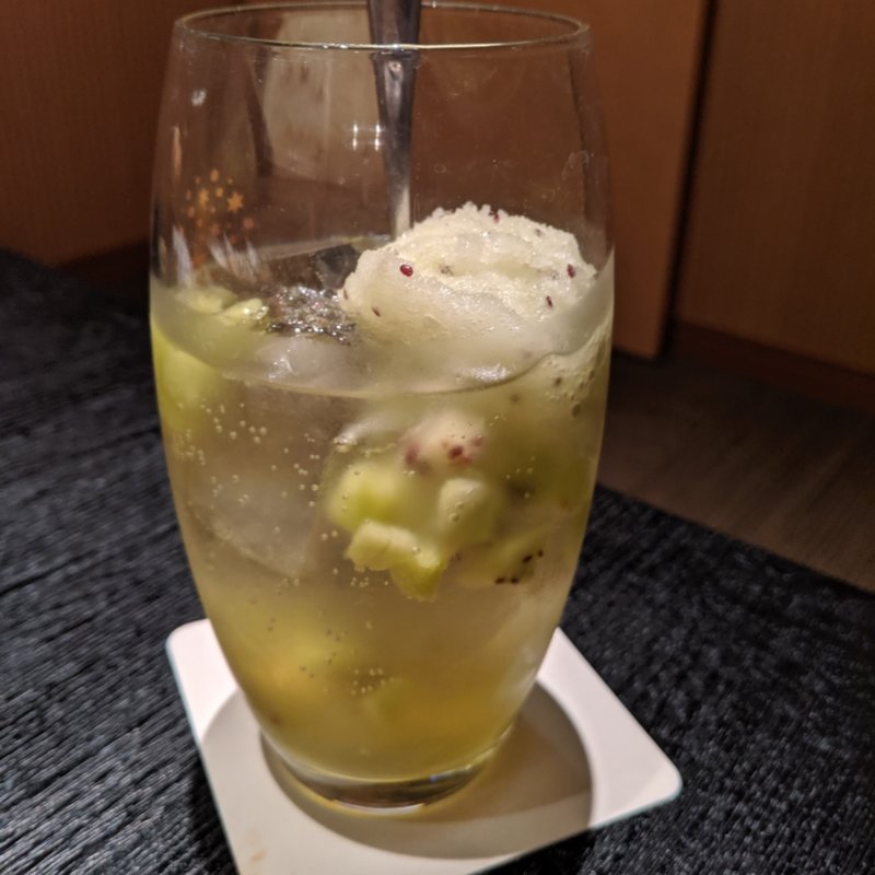 キウイジェラートスパークリング(満月はなれ)