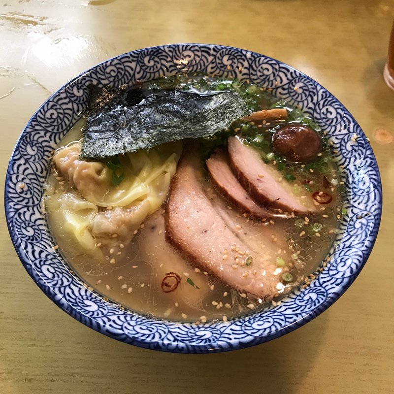 チャーシューワンタンメン塩(らーめん森や。)