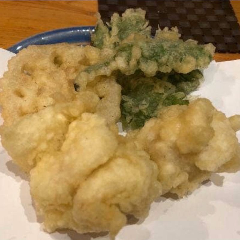 白子の天ぷら(旬菜庵あさの)