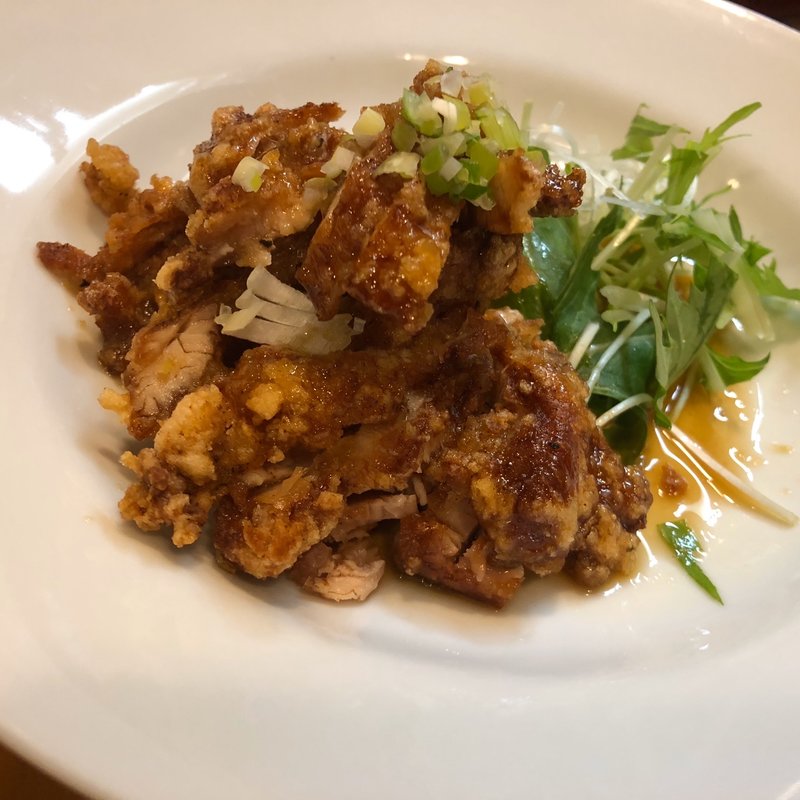 ねぎ鶏皮和え(蜀香)