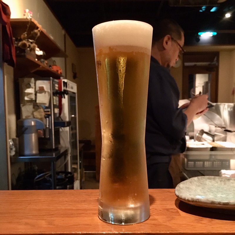 ビール（生）(串揚げ ふくみみ)