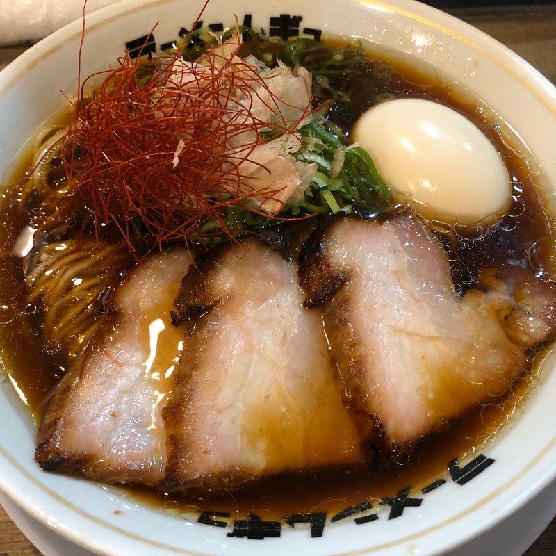 らーめんおにばら黒並+味玉(ラーメン麦ゅvol.2)