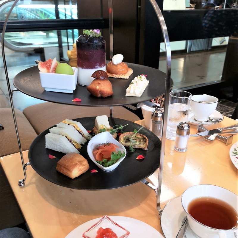 秋の味覚　アフタヌーンティーセット(ティーラウンジ「ファウンテン」 ホテル日航大阪)