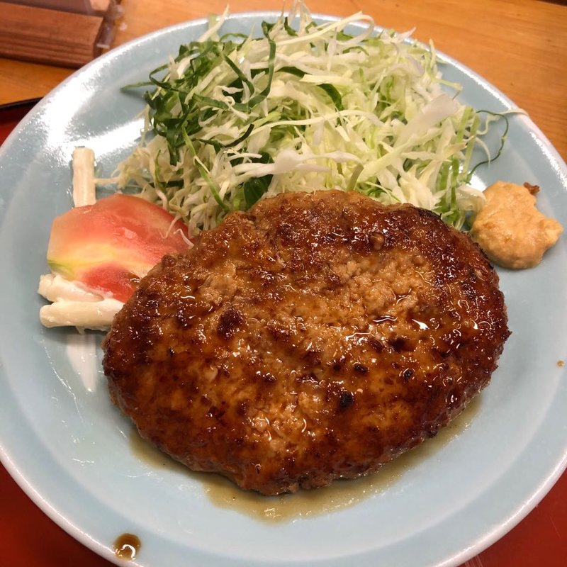 ハンバーグ定食(百万石)