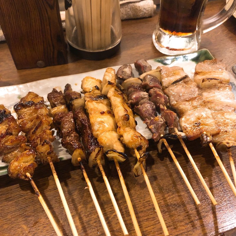 盛り合わせ(焼鳥や筑ぜん山ちゃん)