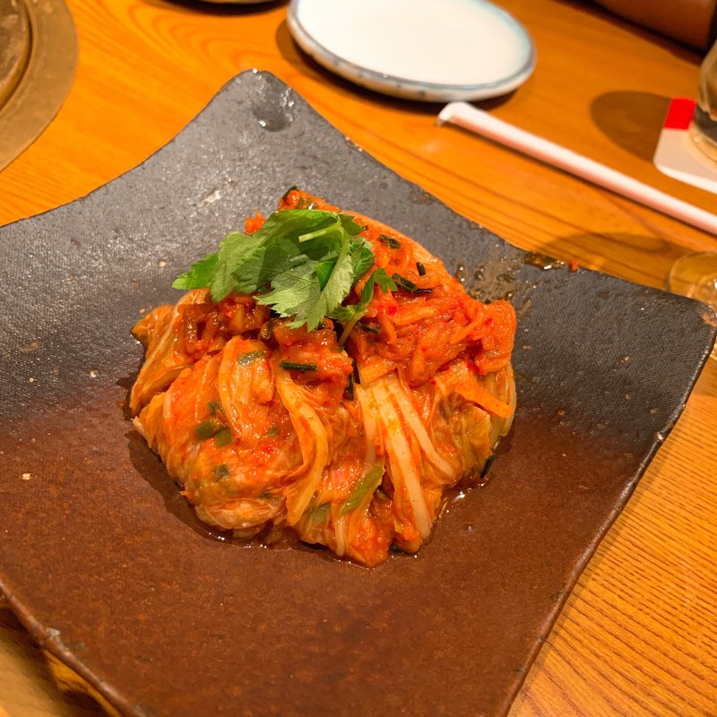 ポッサムキムチ(焼肉炭火亭)