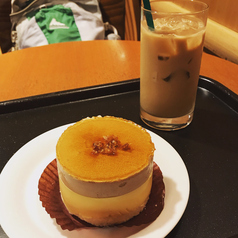 プリンケーキ(カフェ・ベローチェ 綾瀬店)