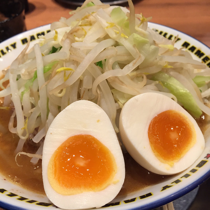 味玉ラーメン(ラーメン☆ビリー 泉学院前店)