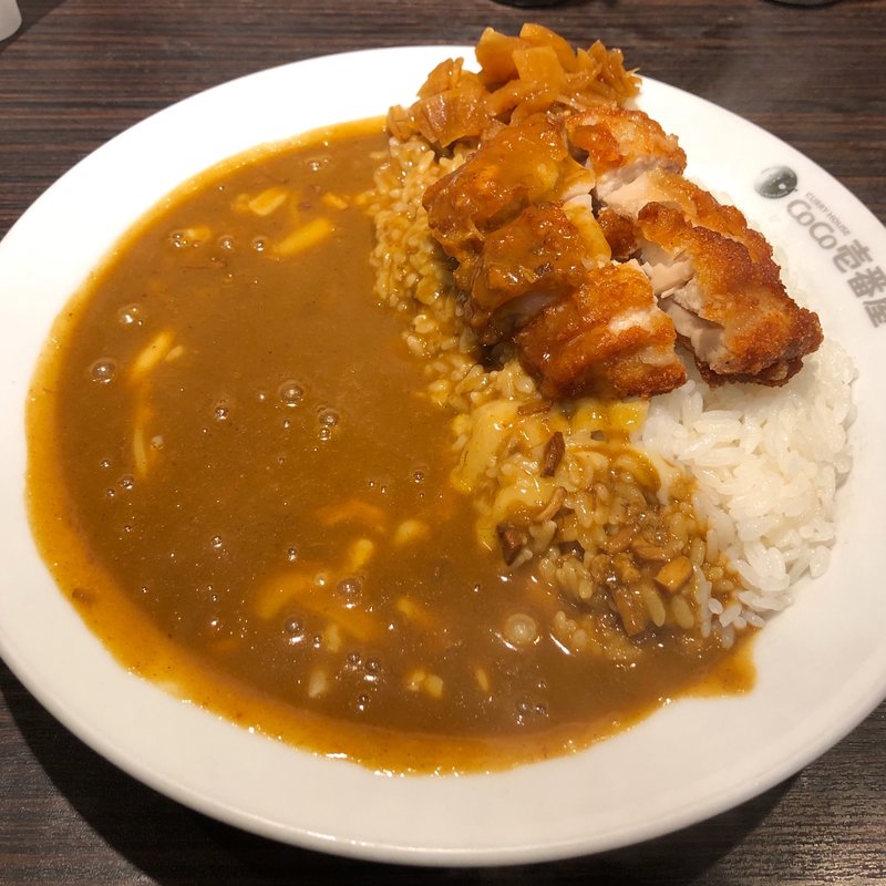 パリパリチキン＋チーズ(CoCo壱番屋 京阪古川橋駅店 （ココイチバンヤ）)