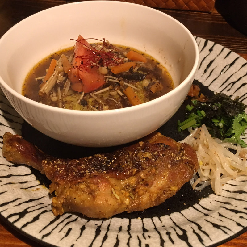 ラッサムライス〜もんこズ チッキン添え〜(般ﾟ若（ぱんにゃ）)