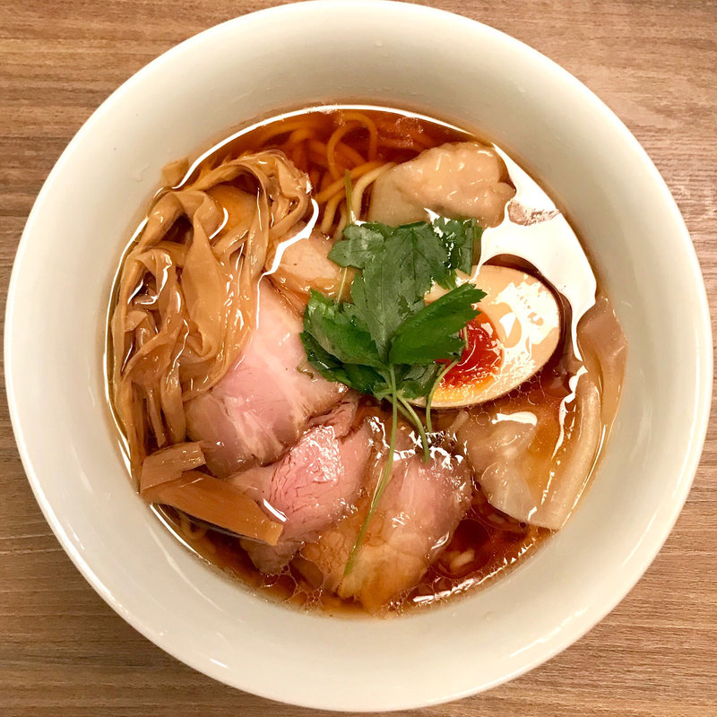 特製醤油そば（裏）(中華そば 和渦 TOKYO)