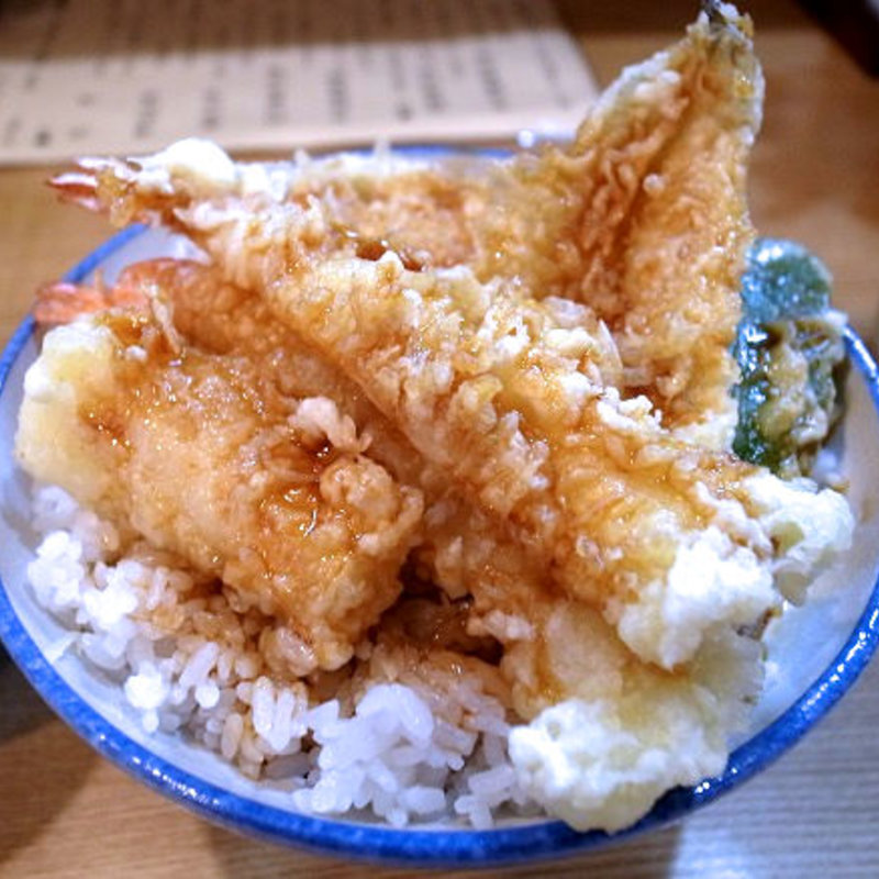 天丼＋ご飯大盛り(はちまき )