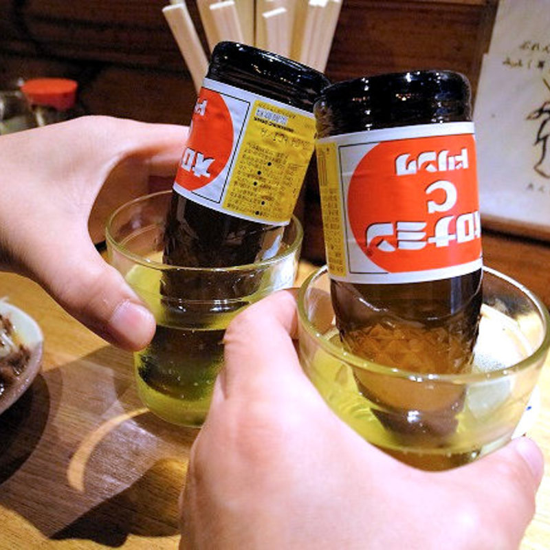 オロナミンCハイ(もつ焼き 煮込み 楓)