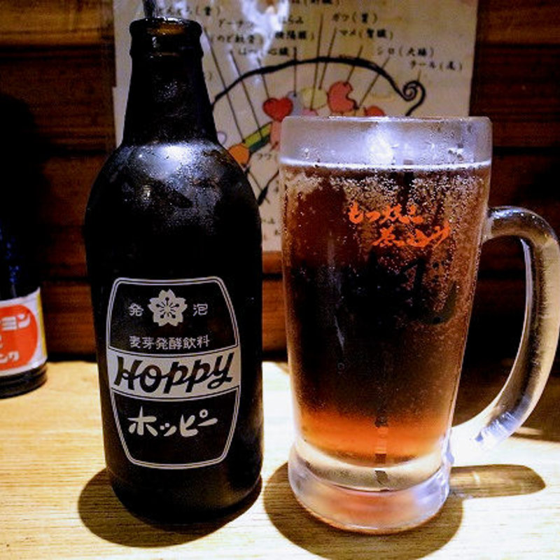 黒ホッピー(もつ焼き 煮込み 楓)