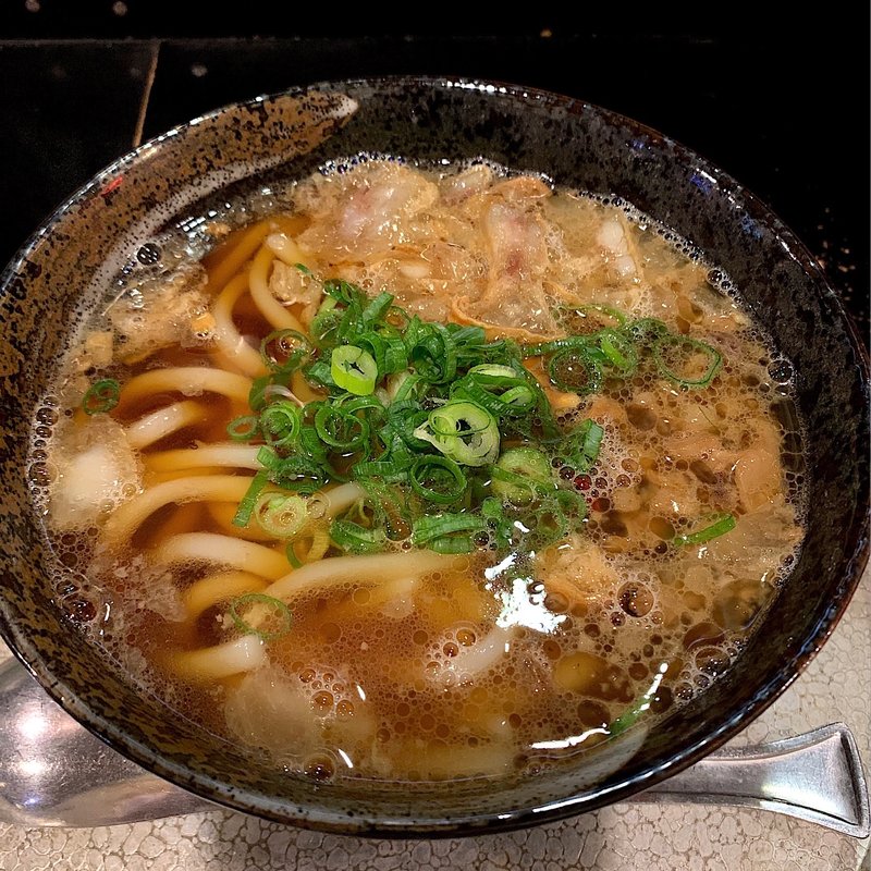 牛すじかすうどん(かすうどん山本 )