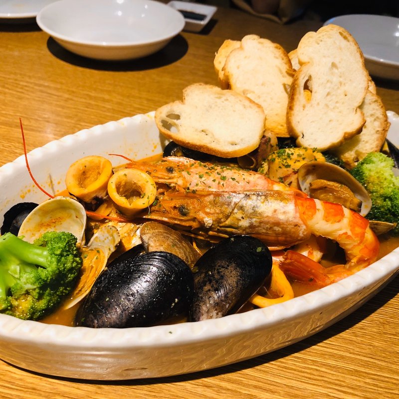 キンキのアクアパッツァ(Fish Market丸秀)