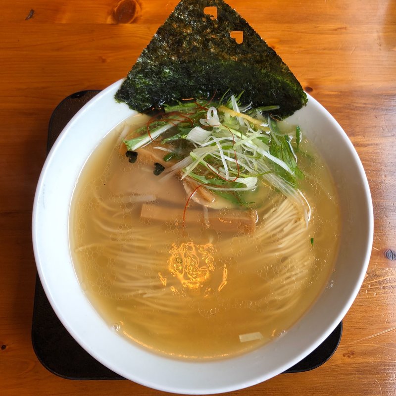 ゆず塩そば(麺や食堂 厚木本店)