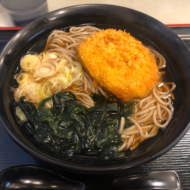 コロッケそば(名代 富士そば 本厚木店)