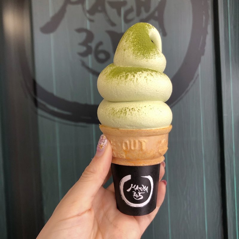 抹茶極みソフトクリーム(MATCHA 365)