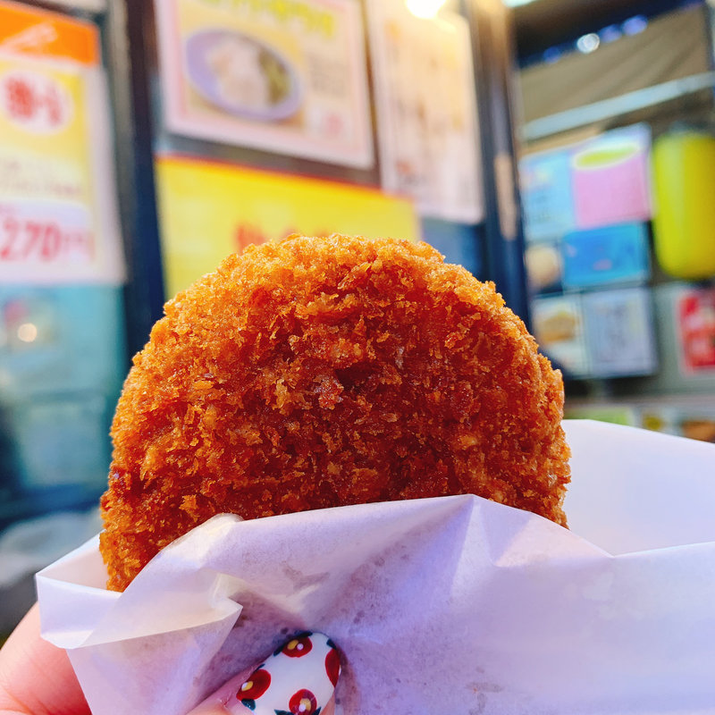 やみつきコロッケ(肉の大山 上野店)