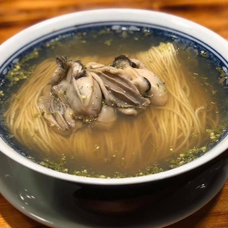 牡蠣山椒の塩そば(柴崎亭 )