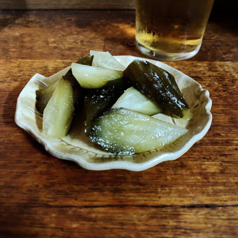 お新香（きゅうり）(福田フライ （ふくだふらい）)