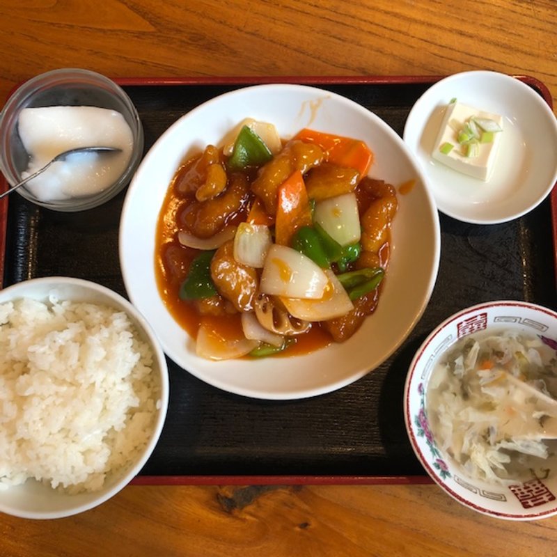 白身魚甘酢あんかけ(農家庄)