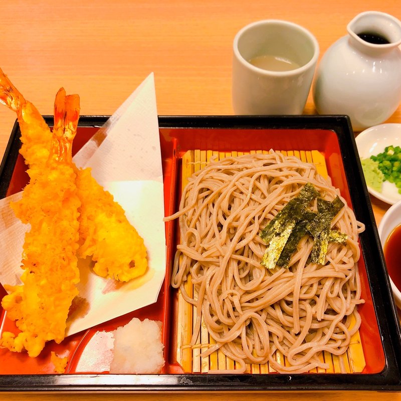 天ざるそば(加辺屋 天神地下街支店)