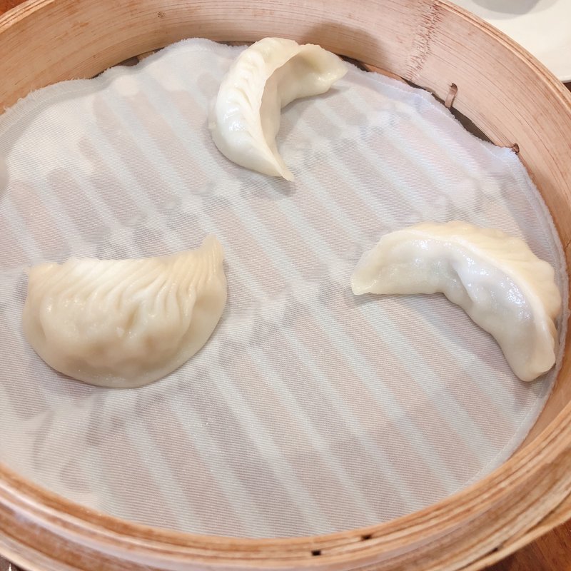魚の蒸し餃子(鼎泰豊 101店 （DIN TAI FUNG/ディンタイフォン）)