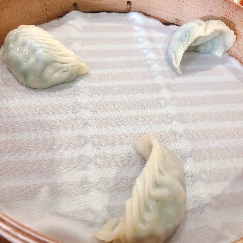 椎茸蒸し餃子(鼎泰豊 101店 （DIN TAI FUNG/ディンタイフォン）)