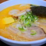 黄金貝らーめん 味玉付(なにわ麺次郎)