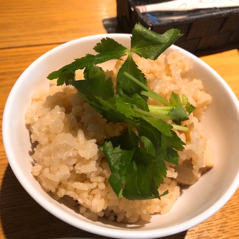 松茸ごはん(Gracia)