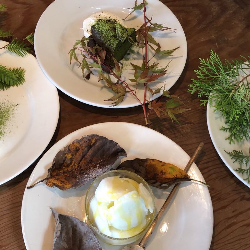 アイスクリーム(オリーブオイルとソルト)(cafe nei)