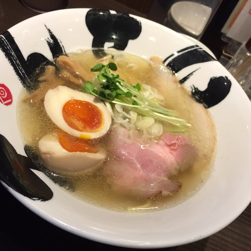 こだわりの塩卵トッピング(茨木きんせい)