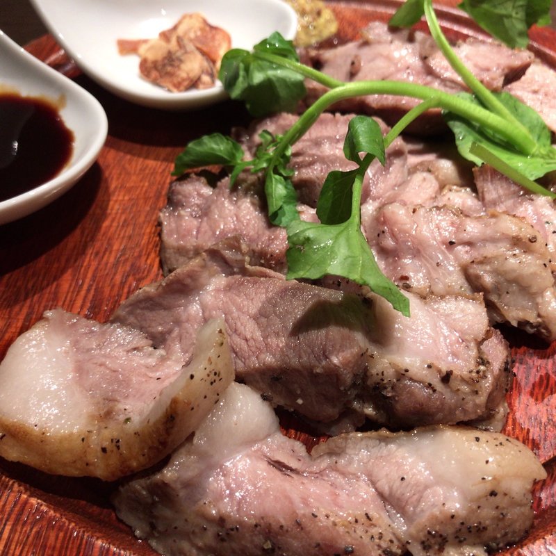 もち豚ステーキ(つぼ八 仙台駅前店 （つぼはち）)