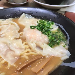 濃厚海老雲呑麺(広州市場 田町店)