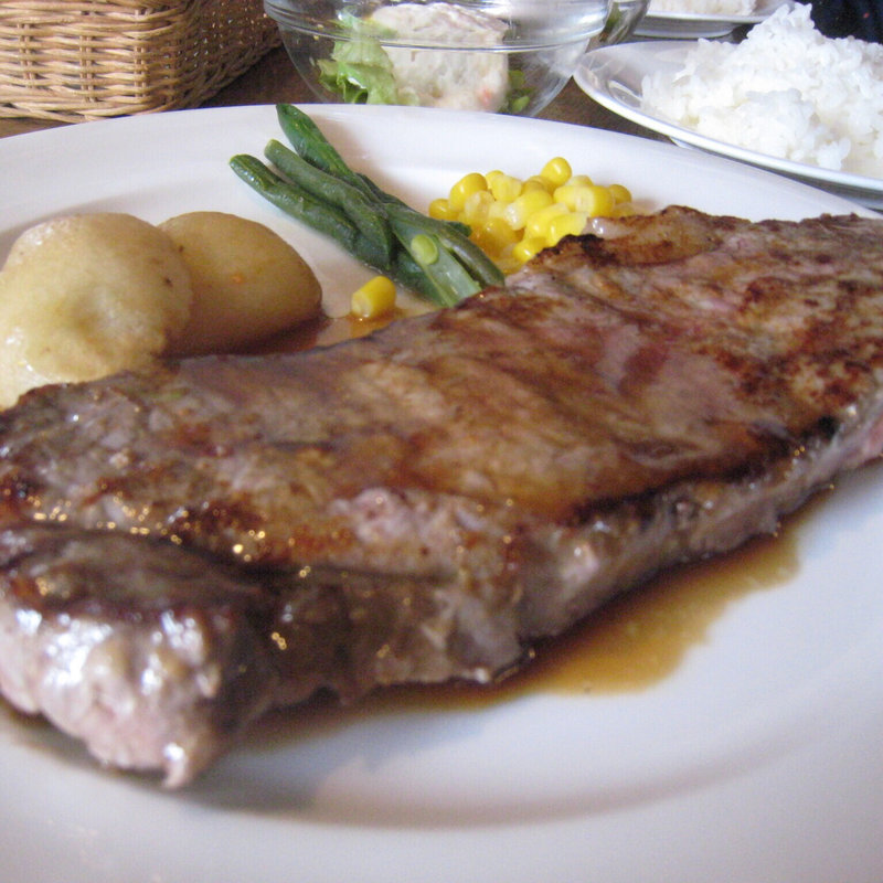 ステーキセットA(HTM 白馬ハウス （HTM HAKUBA HOUSE）)