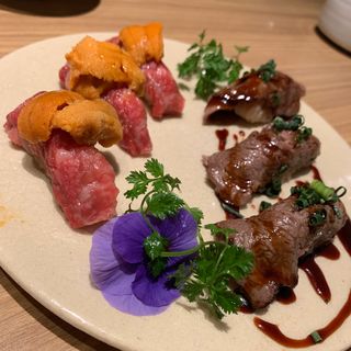 牛肉寿司(しゃぶしゃぶKINTAN 表参道店)