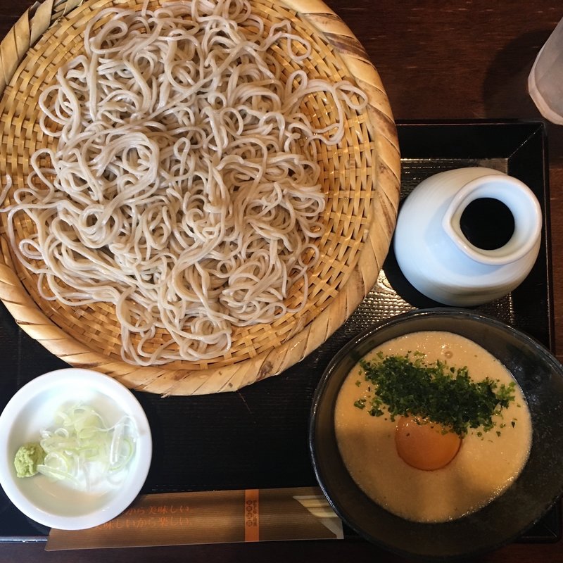 とろろそば(逗子のどこか)