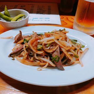 レバニラ炒め(ことぶき家食堂)
