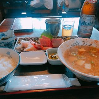 刺身定食(のんき亭)